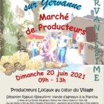 Marché de producteurs 2021 - Montclar sur Gervanne